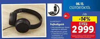 SILVERCREST Fejhallgató