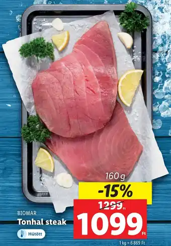 BIOMAR Tonhal steak 160g