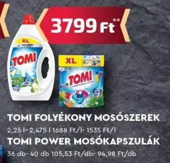 TOMI FOLYÉKONY MOSÓSZEREK 2.25l-2.475l