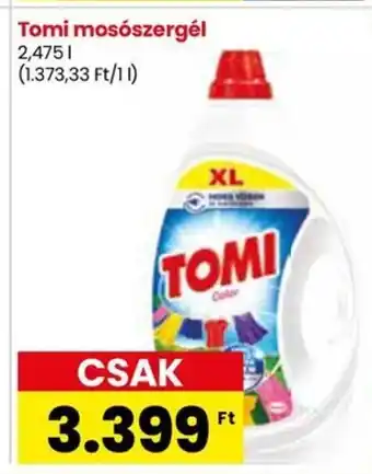 Spar Tomi mosószergél 2,475l ajánlat