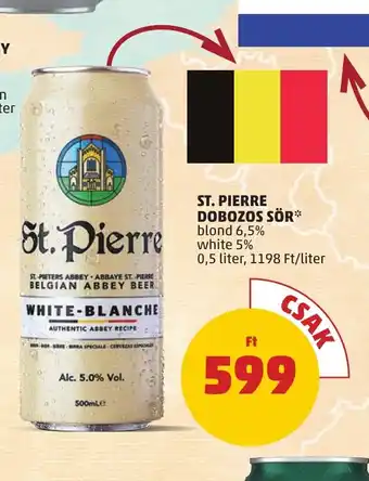 PENNY ST. PIERRE DOBOZOS SÖR 0,5l ajánlat
