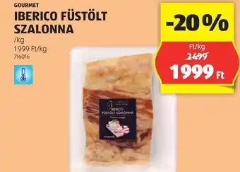 ALDI IBERICO FÜSTÖLT SZALONNA ajánlat