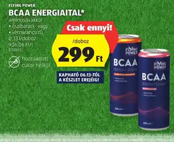 ALDI BCAA ENERGIAITAL 0,33l ajánlat