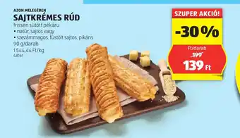 AZON MELEGÉBEN SAJTKRÉMES RÚD 1db