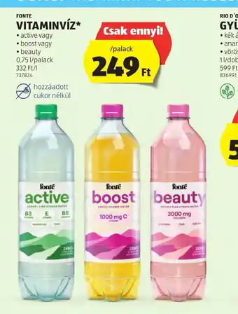FONTE VITAMINVÍ 0,75l