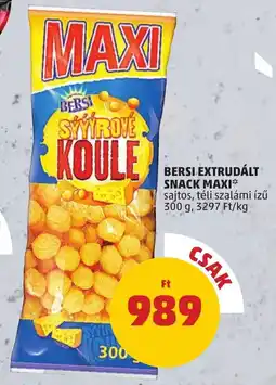 PENNY BERSI EXTRUDÁLT SNACK MAXI 300g ajánlat
