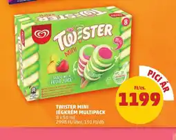 PENNY TWISTER MINI JÉGKRÉM MULTIPACK 8 x 50 ml ajánlat