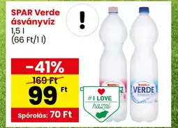 Interspar SPAR Verde ásványvíz 1,5l ajánlat