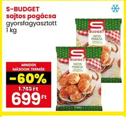 Interspar S-BUDGET sajtos pogácsa 1kg ajánlat