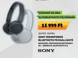 BestByte SONY MIKROFONOS BLUETOOTH FEJHALLGATÓ ajánlat