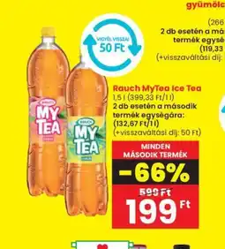 Spar Rauch MyTea Ice Tea 1,5l ajánlat