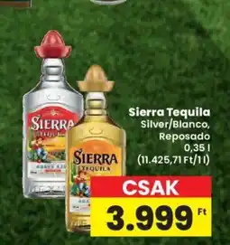 Spar Sierra Tequila 0,35l ajánlat