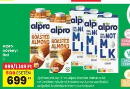 Spar Alpro növényi ital 1l ajánlat
