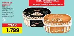 Spar Carte d'Or jégkrém 825ml ajánlat