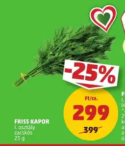 PENNY FRISS KAPOR 25g ajánlat