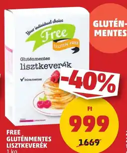 PENNY FREE GLUTÉNMENTES LISZTKEVERÉK 1kg ajánlat