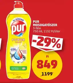 PENNY PUR MOSOGATÓSZER 750ml ajánlat