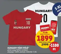 PENNY HUNGARY FÉRFI PÓLÓ 1db ajánlat