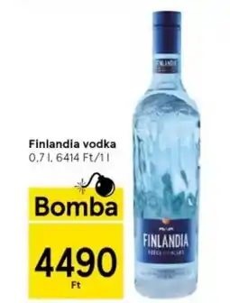 Tesco Finlandia vodka 0,7 l ajánlat