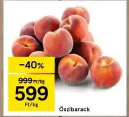 Tesco Őszibarack 1kg ajánlat