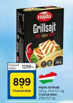 Tesco Hajdú Grillsajt 240 g ajánlat