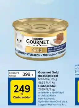 Gourmet Gold macskaeledel  85g