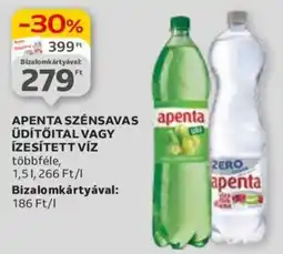 Auchan APENTA SZÉNSAVAS ÜDÍTŐITAL VAGY ÍZESÍTETT VÍZ 1.5l ajánlat