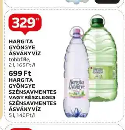 Auchan HARGITA GYÖNGYE ÁSVÁNYVÍZ 2l ajánlat