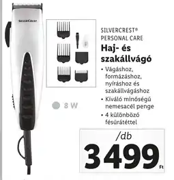 Lidl SILVERCREST PERSONAL CARE Haj- és szakállvágó ajánlat