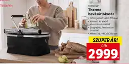 Lidl TOPMOVE Thermo bevásárlókosár ajánlat