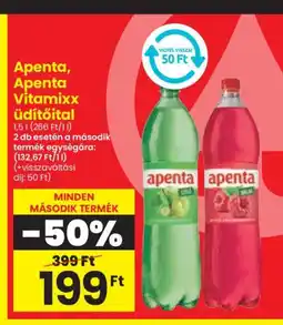 Spar Apenta, Apenta Vitamixx üdítőital 1,5l ajánlat