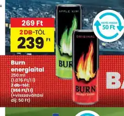 Burn energiaital 250ml