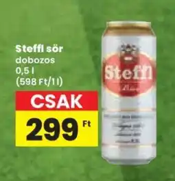 Spar Steffl sör 0,5l ajánlat