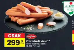 Spar Frankfurti virsli 10dkg ajánlat