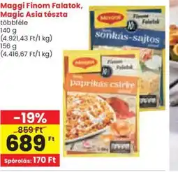 Spar Maggi Finom Falatok, Magic Asia tészta 140g ajánlat