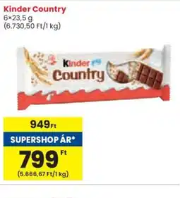Spar Kinder Country 6×23,5 g ajánlat