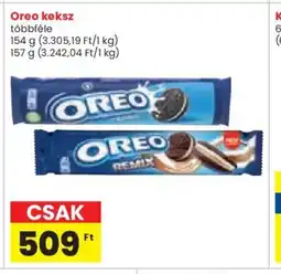 Spar Oreo keksz 154g ajánlat