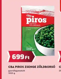 Príma CBA PIROS ZSENGE ZÖLDBORSÓ 1000g ajánlat