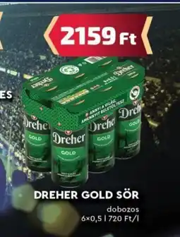 DREHER GOLD SÖR 6x0,5l