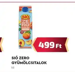 SIÓ ZERO GYÜMÖLCSITALOK 1l