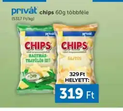 PRIVÁT Privȧt chips 60g ajánlat