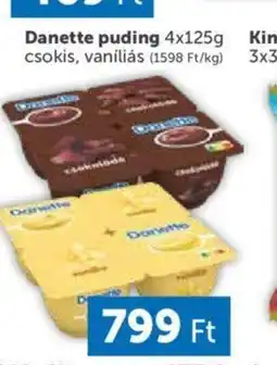 Danette puding 4x125g