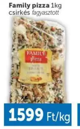 PRIVÁT Family pizza 1kg ajánlat