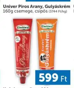 PRIVÁT Univer Piros Arany, Gulyáskrém 160g ajánlat