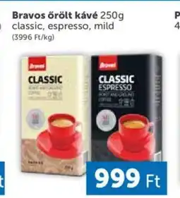 Bravos őrölt kávé 250g
