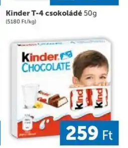 PRIVÁT Kinder T-4 csokoládé 50g ajánlat