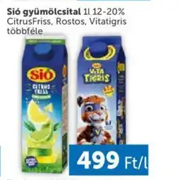 PRIVÁT Sió gyümölcsital 1l ajánlat