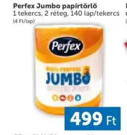 PRIVÁT Perfex Jumbo papírtörlő 1 tekercs, ajánlat