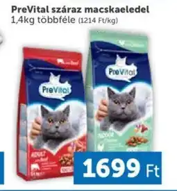 PRIVÁT PreVital száraz macskaeledel 1,4kg ajánlat