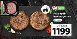 Friss nyúl- hamburgerhús 2x120g